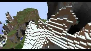 Minecraft in an Amplified Biome 60FPS