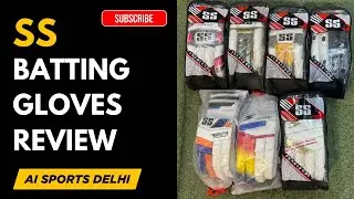 SS Batting Gloves Review | Ai Sports Delhi | +918287417792/9667010575 