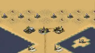 Yuri's Revenge Red Alert 2 Desert Showndown New Map Extra Hard AI