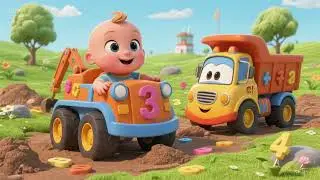 Dig It Up! Baby Truck&rsquo;s Number Hunt | Nursery Rhymes & Kids Songs