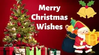 Best wishes Christmas | merry Christmas video status | jingles bells ringing | Christmas wishes text
