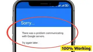 Fix Sorry There was a problem communicating with Google servers problem 2026