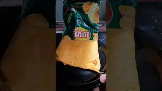Lays Omelette 🥚 ASMR #shorts #asmr #indianasmrworld #food #streetfood