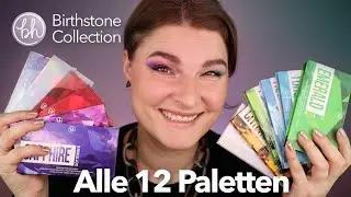 BH Cosmetics Birthstone alle 12 Paletten!!! 2021 #misolde