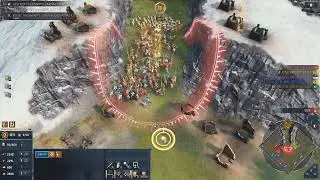 AOE4 4v1 Mega AI Photon man test!!! mod detail in comments | #MegaAI