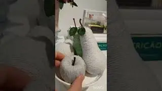 🍐 ou l&acirc;mpada? #art #shortvideo  #shorts #video #reciclar #reciclagem #transformation #love #life