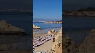 Praia dos Tres Castellos Portimao Algarve Portugal #Shorts