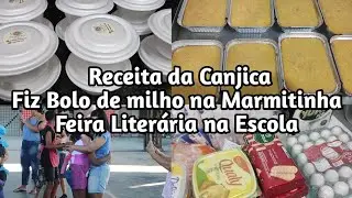 Receita da Canjica / Bolo de milho na Marmitinha