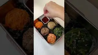 ASMR🎧Let's Make My Bento🍙🥕🥬 #asmr #lunchbox #bento