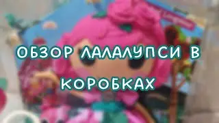 Обзор на лалалупси в коробках//коллекция новых лалалупси//Lalaloopsy Alisa