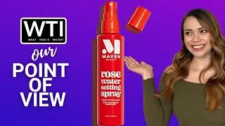 Our Point of View on MAVEN BEAUTY Rose Water Setting Spray From Amazon