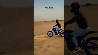 Best Dirt Bike for dessert adventendure Rafplay UAE #Shorts