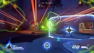 Overwatch: Origins Edition Defending With Reaper!!Attacking Team is Destroyed!!