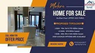 New Project in Andheri East, Upper Vile Parle!  | 𝐀𝐧𝐝𝐡𝐞𝐫𝐢 𝐄𝐚𝐬𝐭 || 𝐌𝐮𝐤𝐞𝐬𝐡 𝐄𝐬𝐭𝐚𝐭𝐞 𝐀𝐠𝐞𝐧𝐜𝐲 - 𝟗𝟖𝟕𝟎𝟕𝟒𝟕𝟏𝟕𝟒