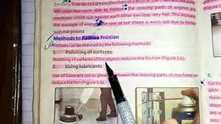 Methods to reduce Friction-Class 5