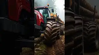 Extreme Tractor Power Heavy Timber Hauling