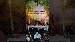 ✨️4 U #witch #witchcraft #occult #magic #altar #sacredspace  #divinefemininerising #week #pagan #uk