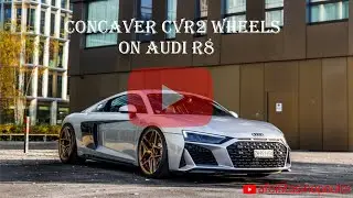 Диски CONCAVER CVR2 на Audi R8