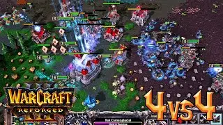 Primera victoria en 4vs4!!  / Warcraft III Reforged Gameplay 2025 - Ranked