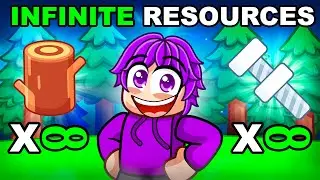 Roblox 99 Nights but I have INFINITE RESOURCES!