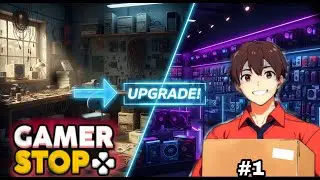 Build Our Game Shop || Gamer Stop Simulator ||  #1