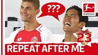 Kagawa, Uchida & Co. - Teaching Teammates Japanese - Bundesliga 2017 Advent Calendar 23