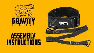 How to assemble your Gravity Fitness Workout Dip Belt