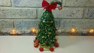 DIY. CHRISTMAS tree craft/ЕЛКА своими руками.