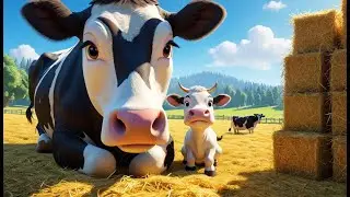 Cows Who Played Hide and Seek | Fun Hide and Seek Song for Kids | Farm Adventure for Toddlers