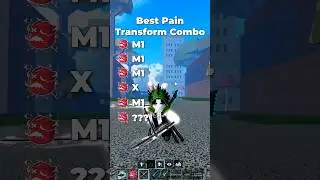 Best Skilled Pain Combo #roblox #bloxfruits
