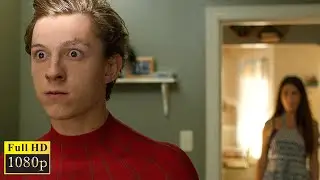 Spider Man Homecoming (2017) Aunt May Finds Out 