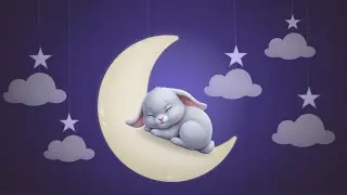 Baby Sleep Music &middot; 12 Hours &middot; Brahms Lullaby | Sleepy Bunny on Moon