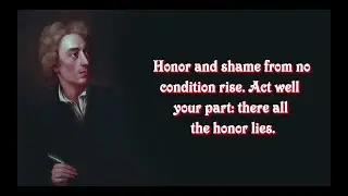 Top 20 Alexander Pope Quotes (Most Important Quotes) ON ZK QUOTES 4 YOU;