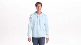Allmade&reg; Unisex Mineral Dye Organic Cotton Hoodie Tee AL6305
