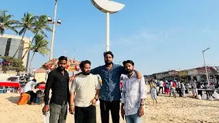Dosto ka sat Juhu beach ⛱️