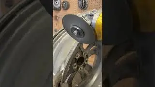 Cracked & Bent Wheel Repair #shorts #explore