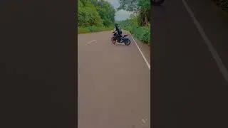ktm duke 390 rolling burnout