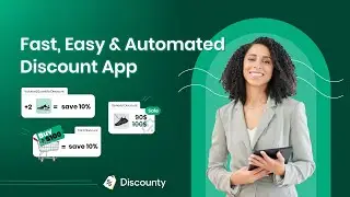 Need a Discount App? Count On Discounty! Boost Your Shopify Store's Sales