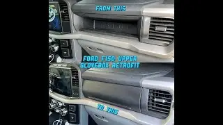 21+ Ford F150 Upper Glovebox Install/Retrofit