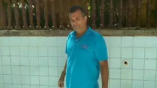 Piscina de Azulejos com vazamentos.O que fazer? Revestimos com manta de fibra de vidro #mmpiscina RJ