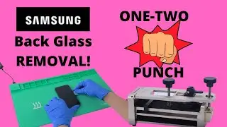 Samsung Galaxy back glass removal using REWA ReFox RS30 and RS50 #Rewa #ReFox