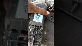 Bosch angle grinder machine armature spark
