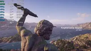 Ryzen 3 2200G - Assassin&rsquo;s Creed Odyssey - OC vs. Stock - Gameplay Benchmark Test LowSpecGamer
