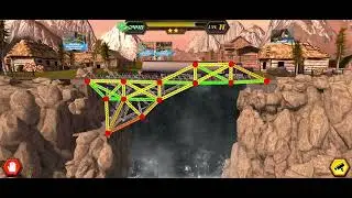 Bridge construction simulator lavel 11#bridge #gameplay #india #youtube