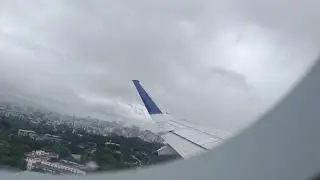 MUMBAI TO JABALPUR INDIGO 6e 791 Takeoff #cloud#heavyrains#shorts