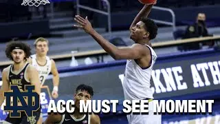 Notre Dame's Juwan Durham Posterizes Wake Defender