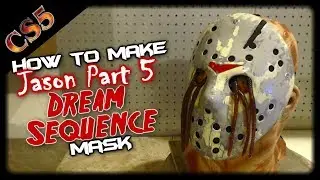 (D.I.Y) How to Make a Jason part 5 Dream Sequence Mask | step by step tutorial