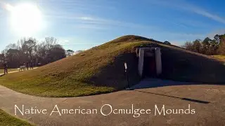 Native American Archeological Site In Georgia | Ocmulgee Mounds - Historic Indian Mounds In Macon