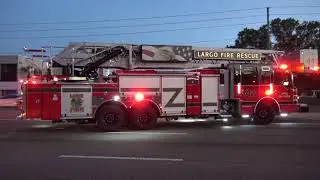 Brand New 2022 Truck 41 Largo Fire Rescue