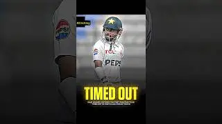 Pakistani Player Saud Shakeel Timed out in match #shorts #cricket #championstrophy2025 #pakistan